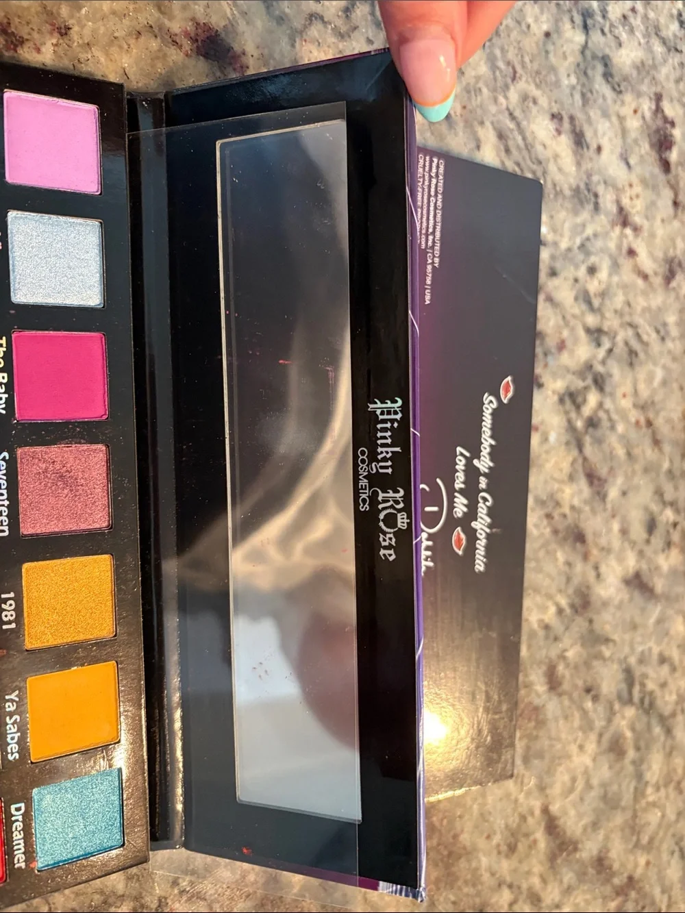 Pinky Rose Cosmetics 80's Baby Eyeshadow Palette - Pink Purple